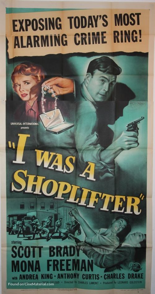 I Was a Shoplifter - Movie Poster