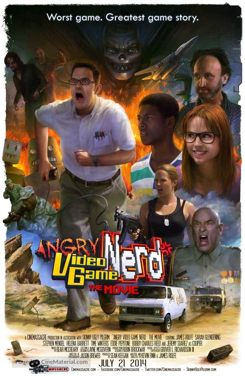Angry Video Game Nerd: The Movie - Movie Poster