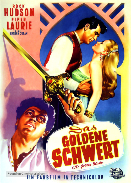 The Golden Blade - German Movie Poster