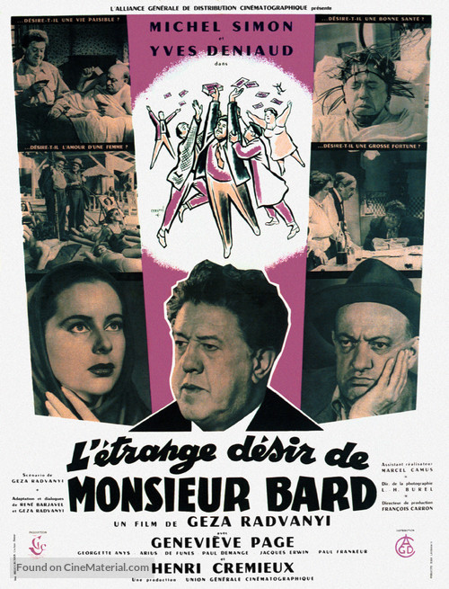 &Eacute;trange d&eacute;sir de Monsieur Bard, L&#039; - French Movie Poster