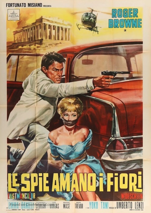 Le spie amano i fiori - Italian Movie Poster
