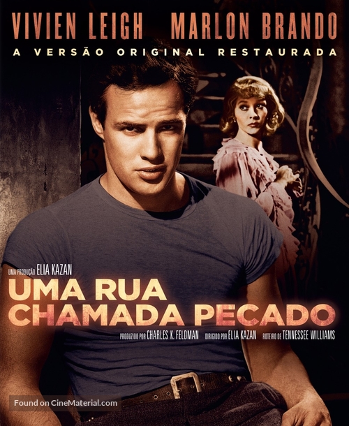 A Streetcar Named Desire - Brazilian Blu-Ray movie cover