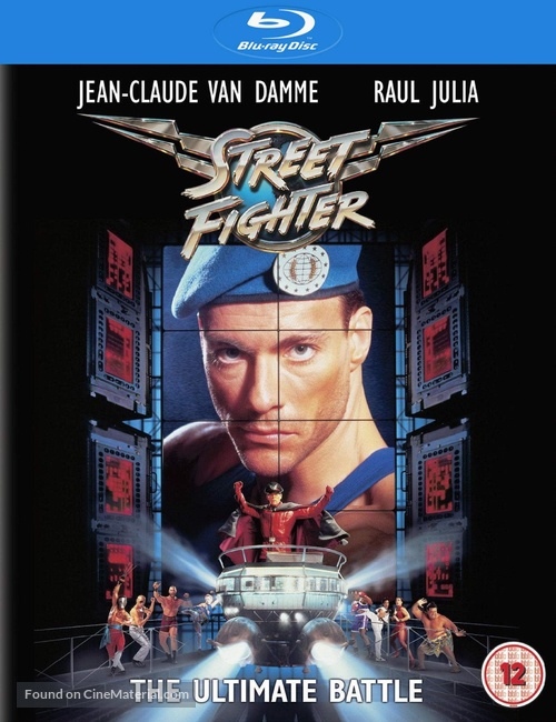 Street Fighter - British Blu-Ray movie cover