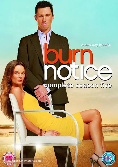 &quot;Burn Notice&quot; - British DVD movie cover