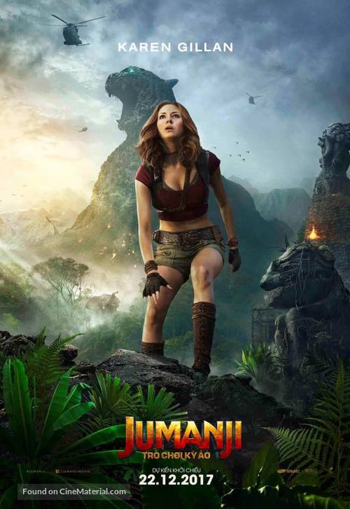 Jumanji: Welcome to the Jungle - Vietnamese Movie Poster