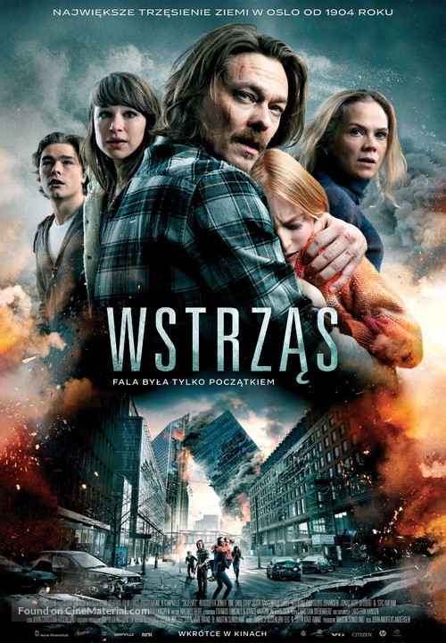 Skjelvet - Polish Movie Poster