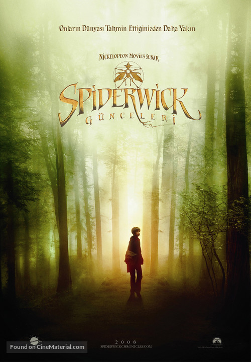 The Spiderwick Chronicles - Turkish Movie Poster
