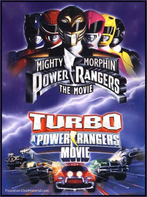 Mighty Morphin Power Rangers: The Movie - DVD movie cover