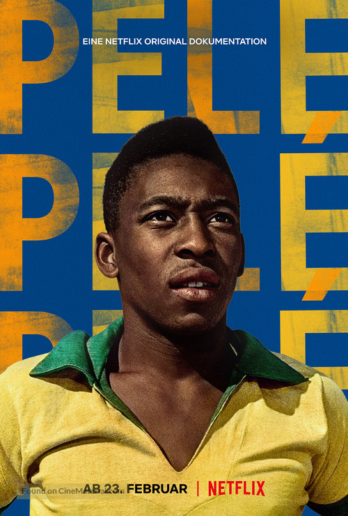 Pel&eacute; - German Movie Poster