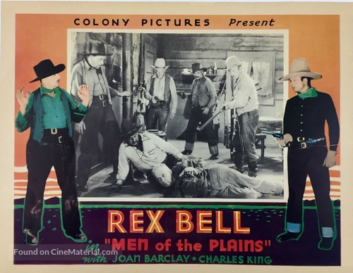 Men of the Plains - Movie Poster