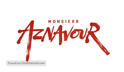 Monsieur Aznavour - French Logo