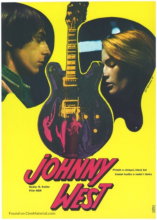 Johnny West - Czech Movie Poster