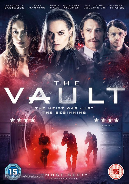 The Vault - British DVD movie cover