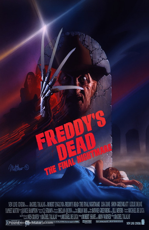 Freddy&#039;s Dead: The Final Nightmare - Movie Poster