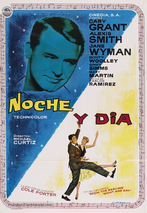 Night and Day - Spanish Movie Poster