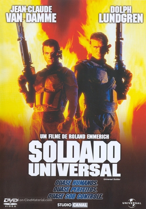 Universal Soldier - Brazilian DVD movie cover