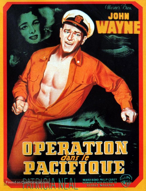 Operation Pacific - French Movie Poster