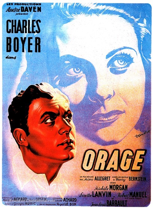 Orage - French Movie Poster