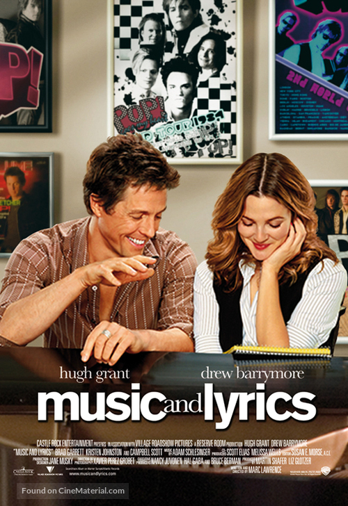 Music and Lyrics - British poster