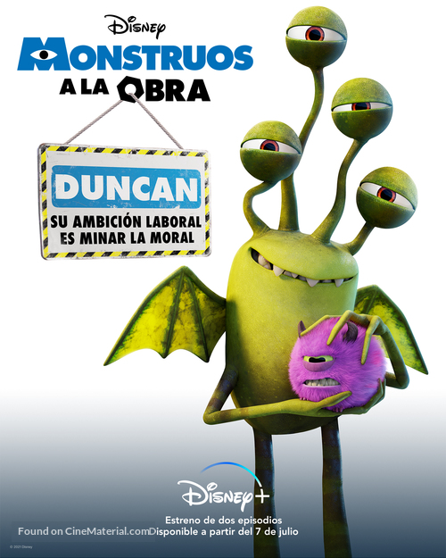 &quot;Monsters at Work&quot; - Spanish Movie Poster