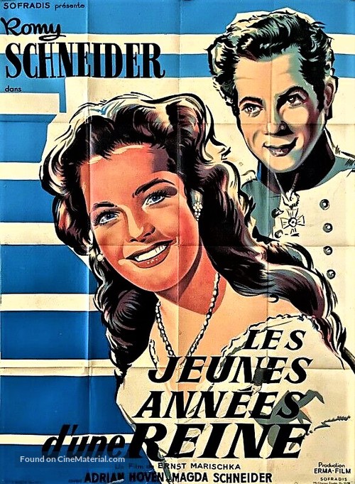 M&auml;dchenjahre einer K&ouml;nigin - French Movie Poster