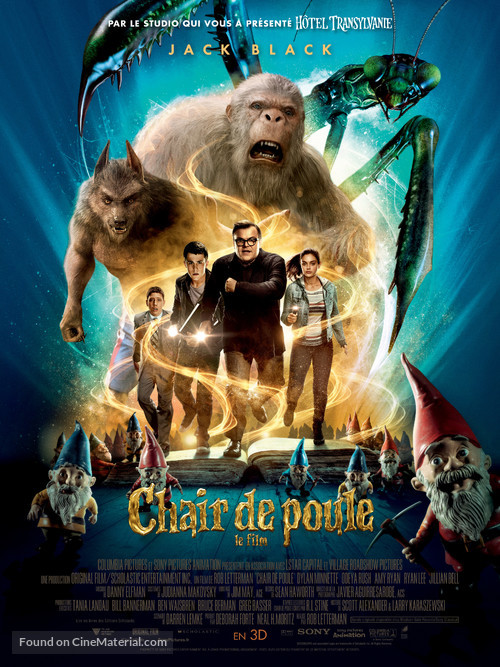 Goosebumps - French Movie Poster