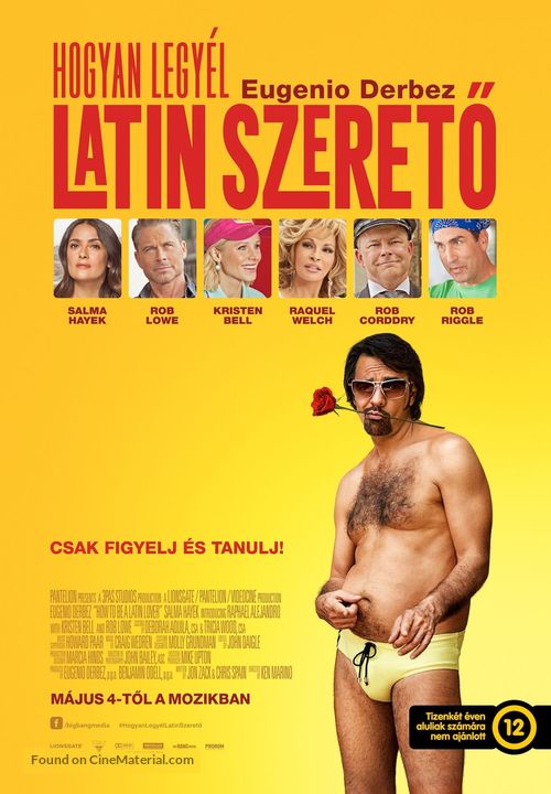 How to Be a Latin Lover - Hungarian Movie Poster