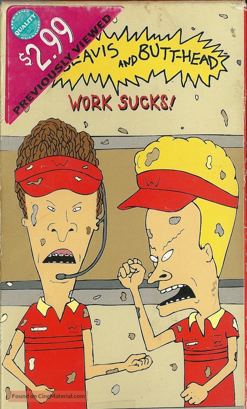 &quot;Beavis and Butt-Head&quot; - VHS movie cover