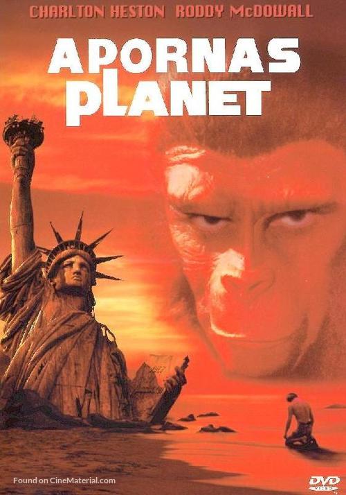 Planet of the Apes - Swedish Movie Cover