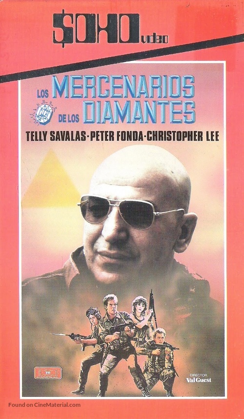 Killer Force - Spanish VHS movie cover