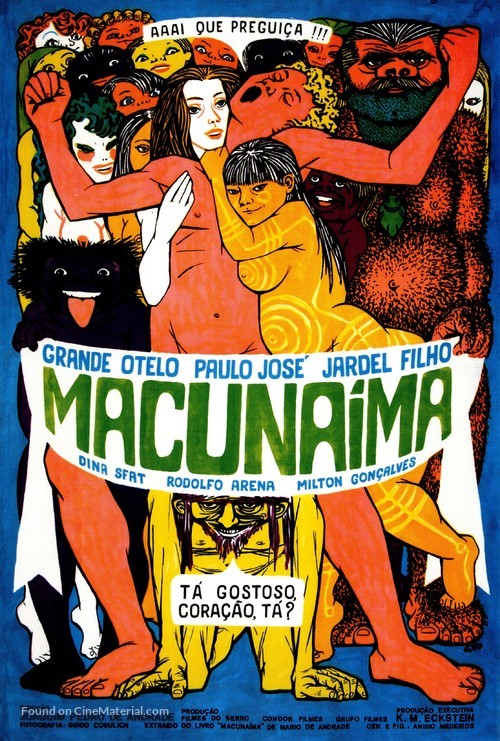 Macuna&iacute;ma - Brazilian Movie Poster