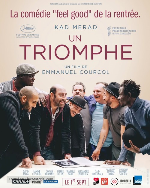 Un triomphe - French Movie Poster