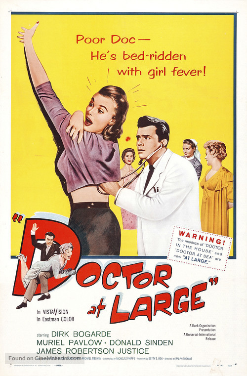 Doctor at Large - Movie Poster