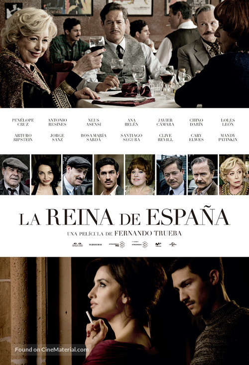 La reina de Espa&ntilde;a - Spanish Movie Poster