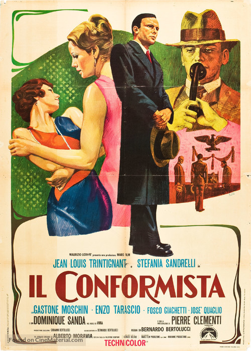 Il conformista - Italian Movie Poster