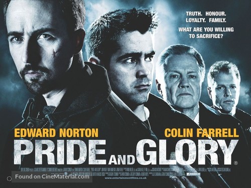 Pride and Glory - British Movie Poster