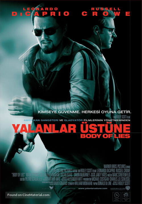 Body of Lies - Turkish Movie Poster