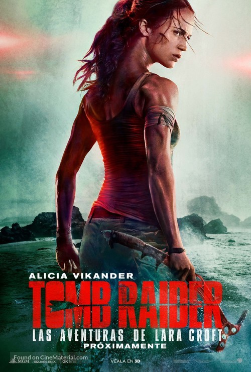 Tomb Raider - Mexican Movie Poster