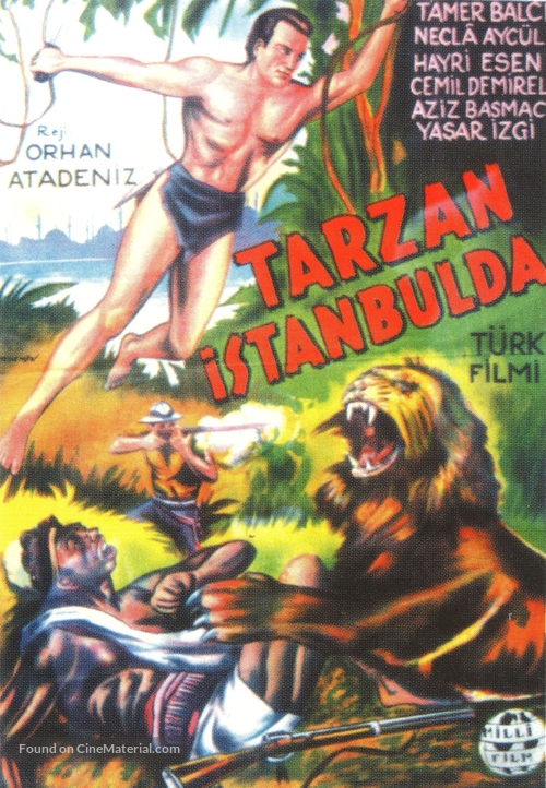 Tarzan Istanbul&#039;da - Turkish Movie Poster