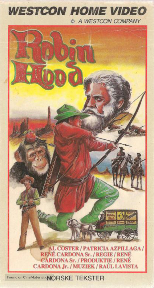 El peque&ntilde;o Robin Hood - Norwegian Movie Cover