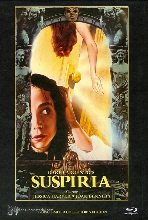 Suspiria - German Blu-Ray movie cover