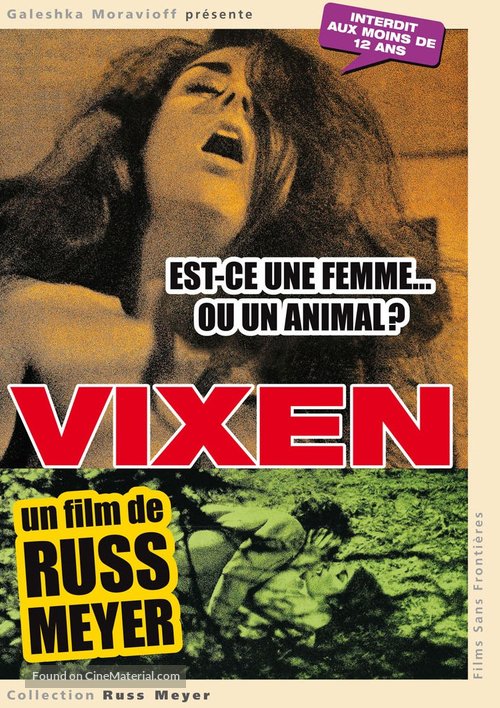 Vixen! - French DVD movie cover