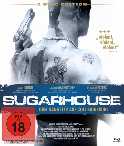 Sugarhouse - German Blu-Ray movie cover