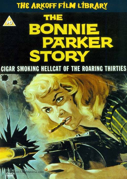 The Bonnie Parker Story - British DVD movie cover