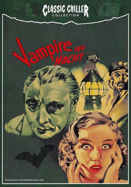 The Vampire Bat - German Blu-Ray movie cover