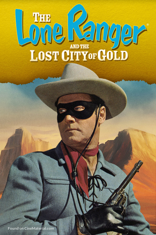 The Lone Ranger and the Lost City of Gold - DVD movie cover