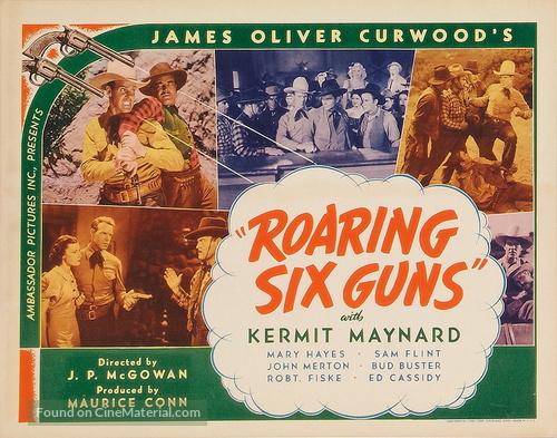 Roaring Six Guns - Movie Poster