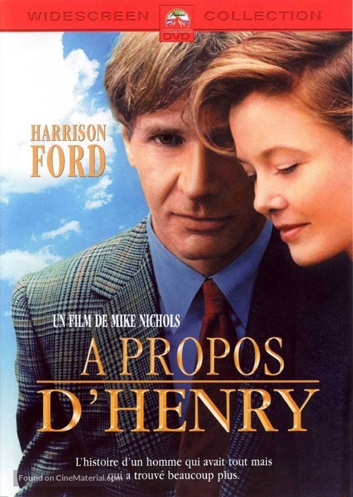 Regarding Henry - French DVD movie cover