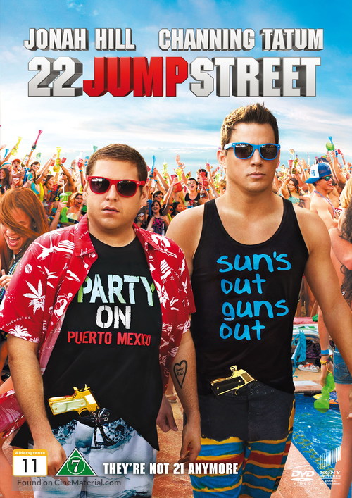 22 Jump Street - Danish DVD movie cover