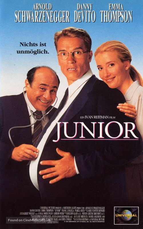 Junior - German VHS movie cover